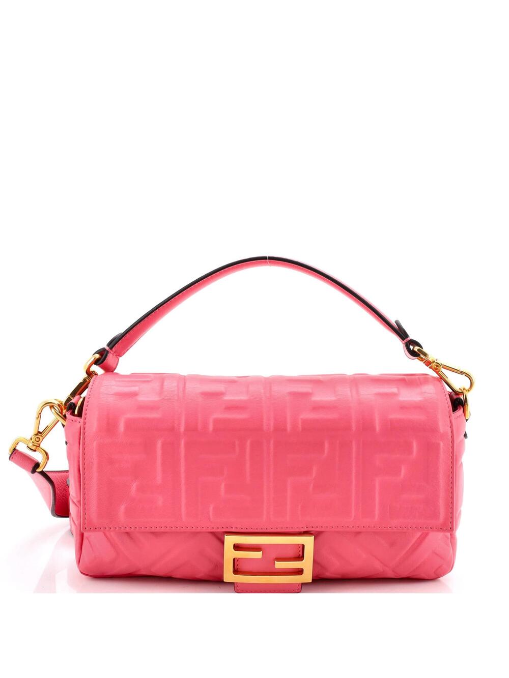 Fendi Baguette Nm Bag Zucca Embossed #296725F22B